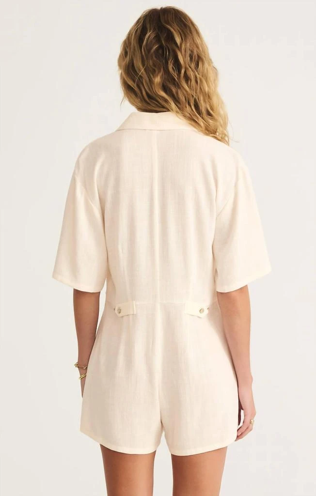 Z Supply Z Supply - Marcell Button Up Romper 3