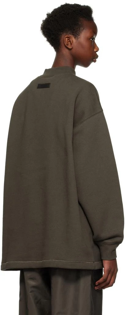 Essentials Gray Relaxed Sweatshirt 3