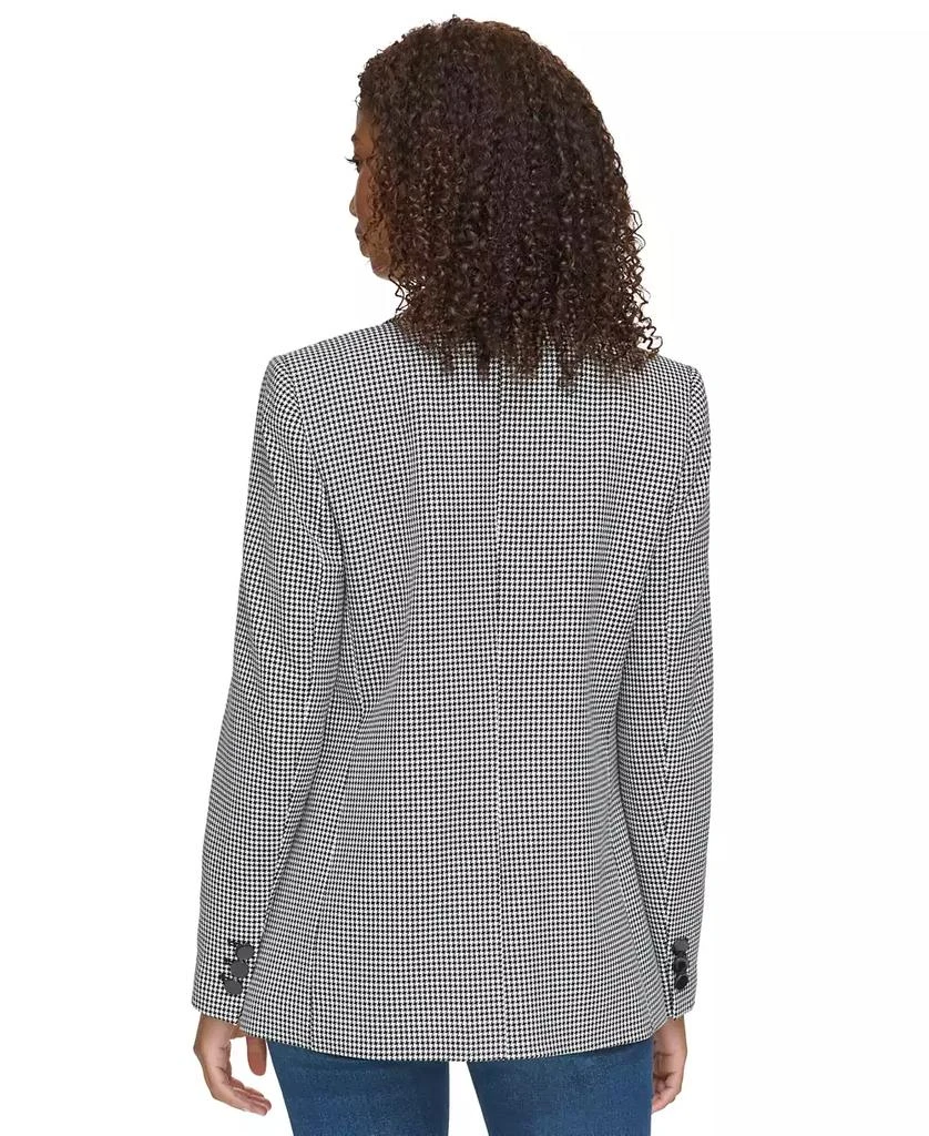 Karl Lagerfeld Paris Women's Houndstooth Blazer 2