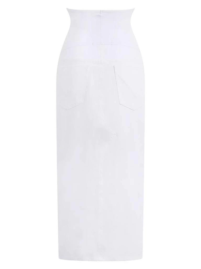 Hudson Maternity Denim Maxi Skirt 3