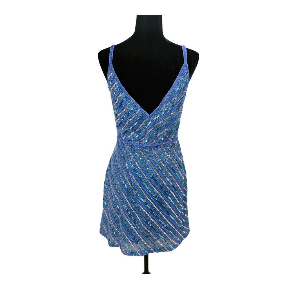 SCALA Scala - Women's Mini V Neck Dress