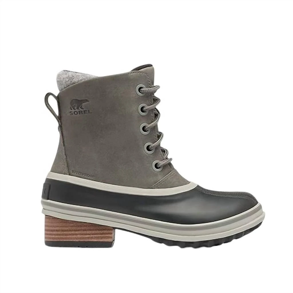 SOREL Women's Slimpack Iii Lace Winter Boots In Quarry 2