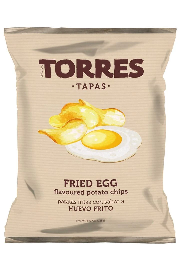 TORRES Fried Egg Flavoured Crisps 125g 1