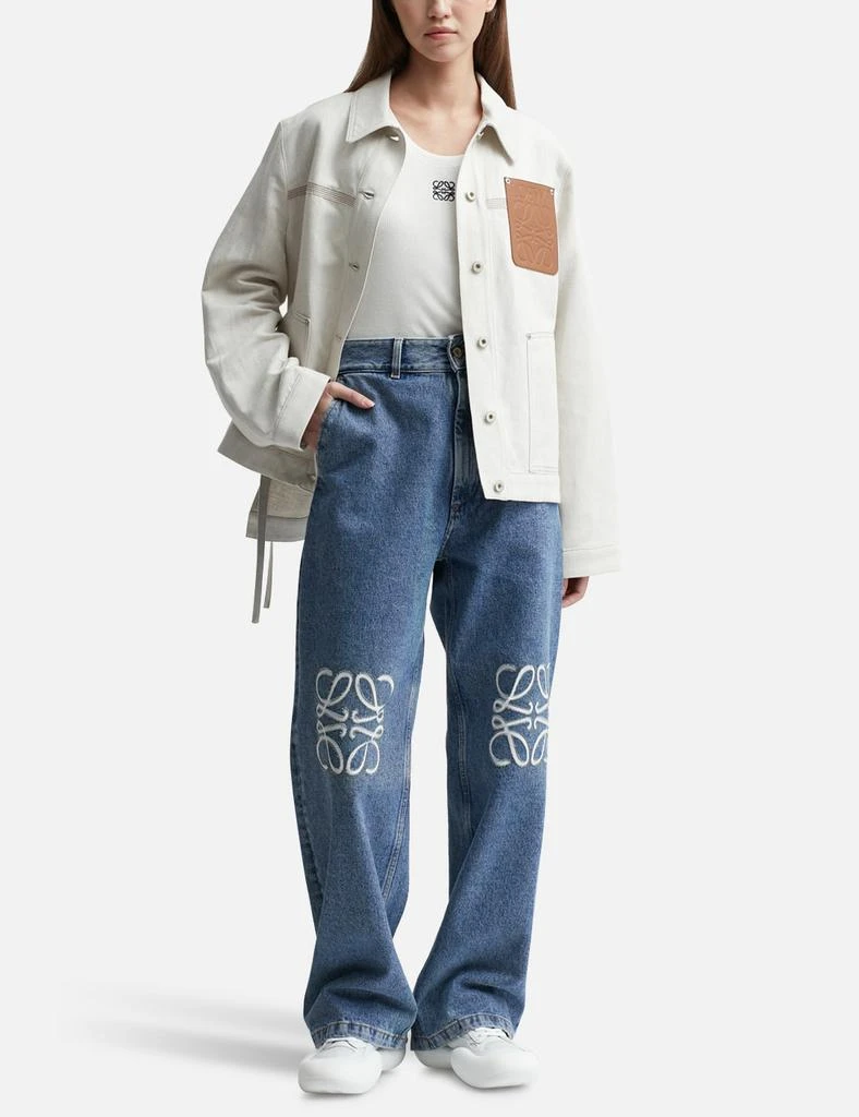 Loewe Anagram Baggy Jeans 4