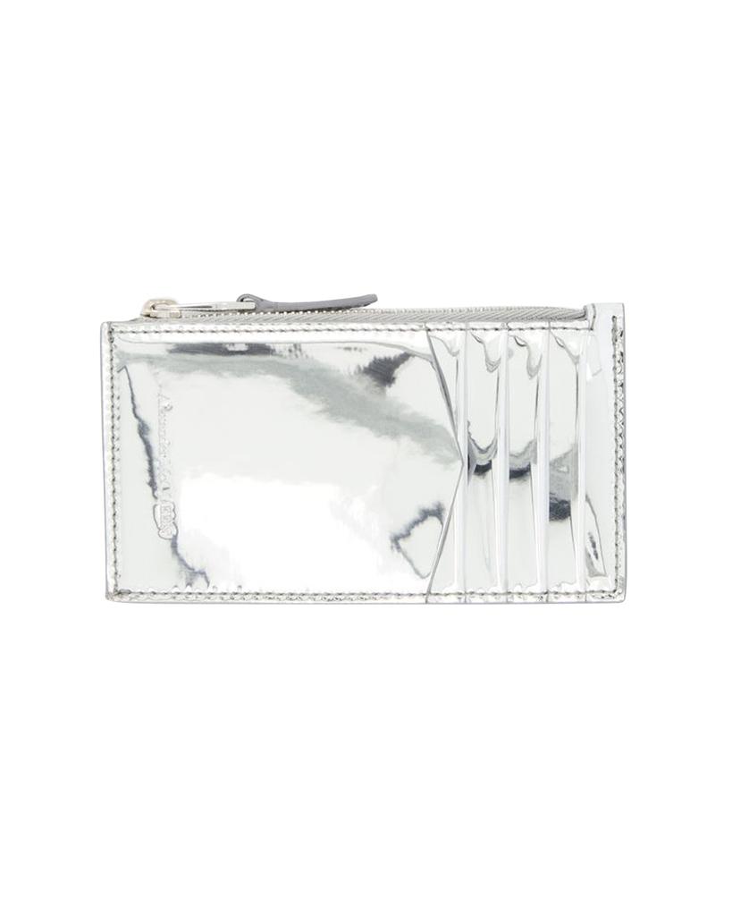 アクセサリーその他 Small Skull Card Holder - Alexander McQueen - Silver Alexander McQueen Small Skull Card Holder - - Silver - Belts