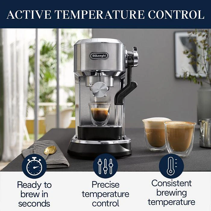 De'Longhi Dedica Maestro Plus Espresso Machine 7