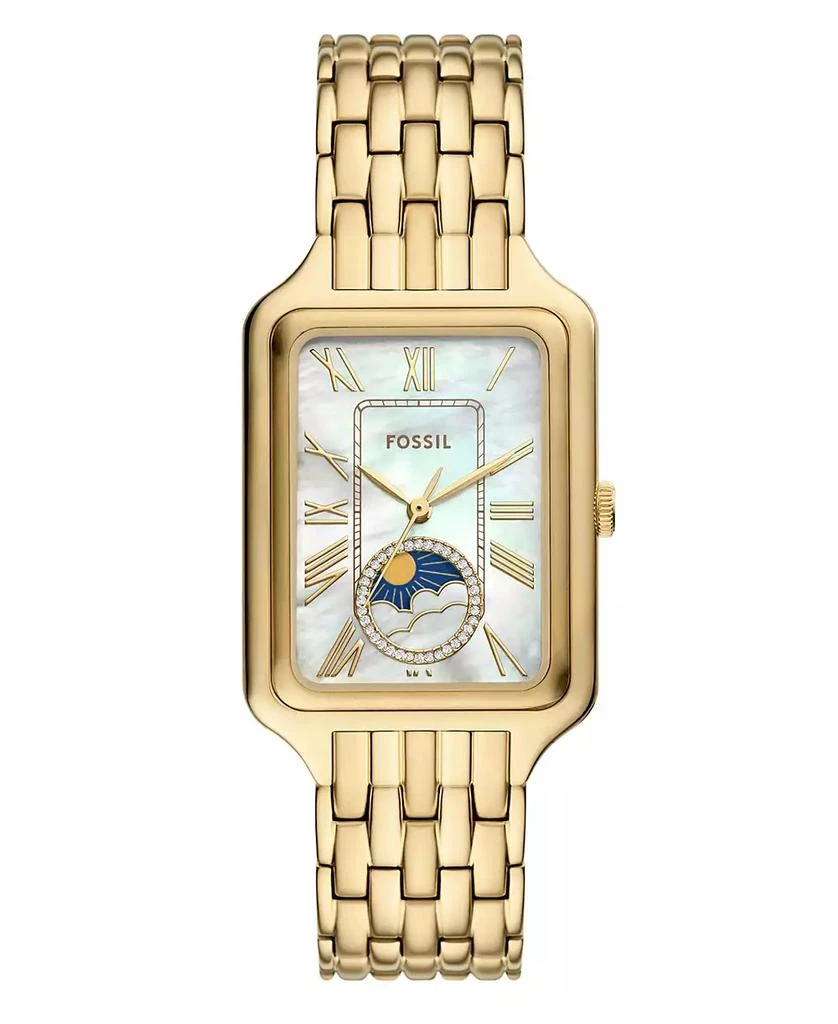 Fossil Women's Raquel Sun Moon Multifunction Gold-Tone Stainless Steel Watch, 29mm 1