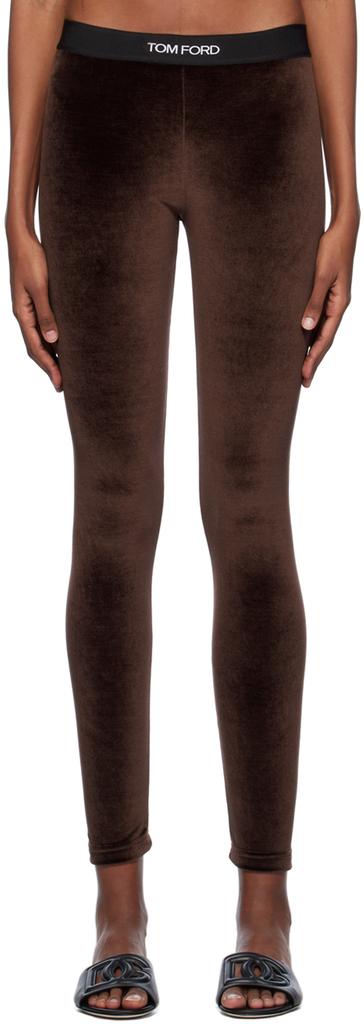 Tom Ford Brown Signature Leggings - Pants - Save Extra 10