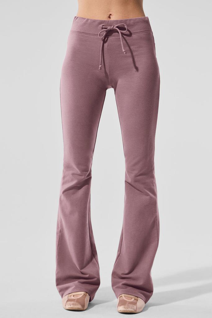 Alo Sway Bootcut Sweatpant - Smoky Quartz