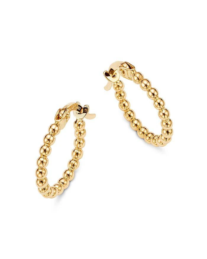 Moon
Meadow Beaded Hoop Earrings in 14K Yellow Gold - Exclusive