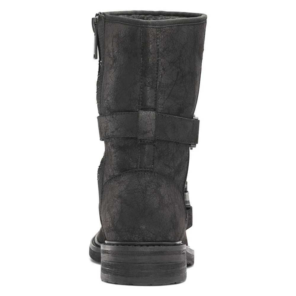 KARL LAGERFELD PARIS Karl Lagerfeld Men's Double Buckle Tire Tread Sole Boot 3