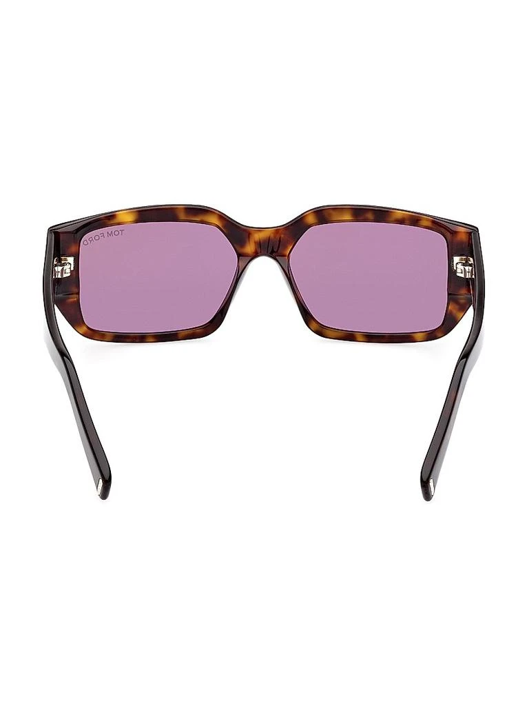 Tom Ford Silvano-02 56MM Sunglasses 6