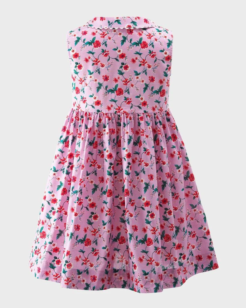 Rachel Riley Girl's Botanical Button-Front Dress, Size 2-10 2