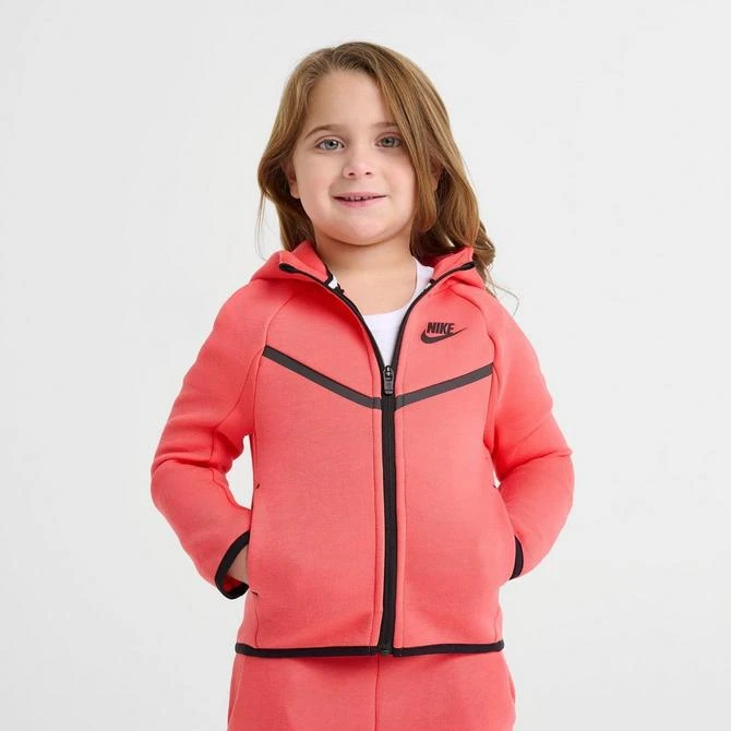 NIKE Girls' Toddler Nike Tech Fleece Full-Zip Set 3