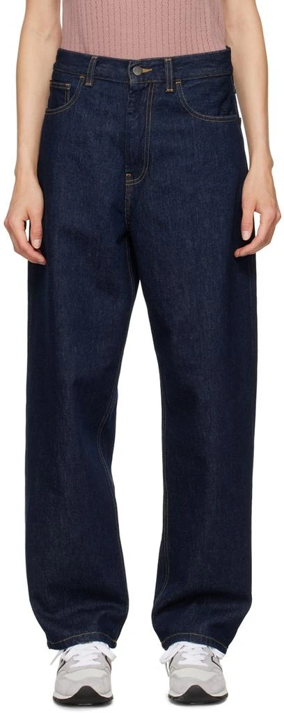 Carhartt WIP Blue Brandon Jeans 1