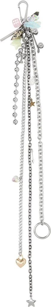 Marland Backus Silver Feisty Keychain 2