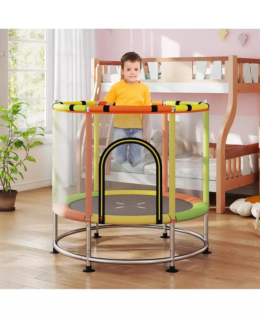 Mecale 55" Kids Trampoline Gift for for 3-6 Years Old Boys and Girls 2