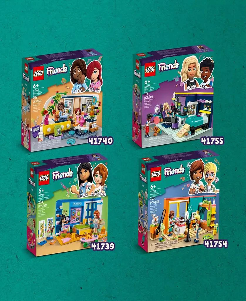LEGO Friends Liann's Room 41739 Toy Building Set with Liann, Autumn and Gecko Figures 6