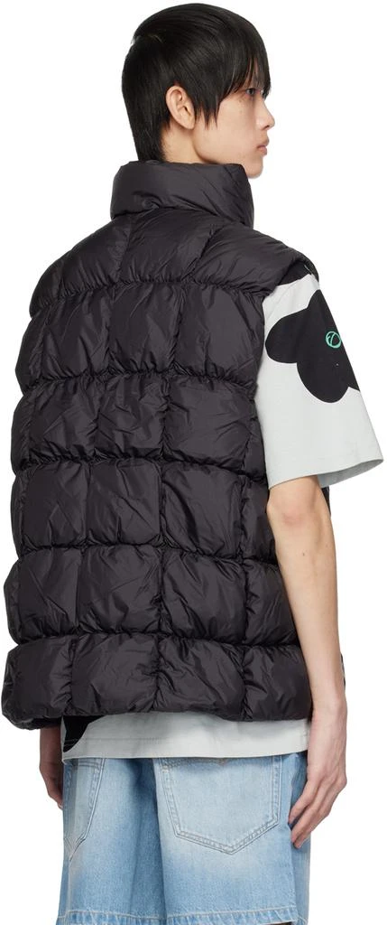 A PERSONAL NOTE 73 Black Quilted Down Vest 3