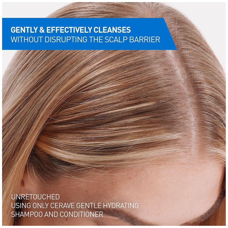 CeraVe Gentle Hydrating Shampoo, Sulfate & Paraben Free, All Hair Types Fragrance Free