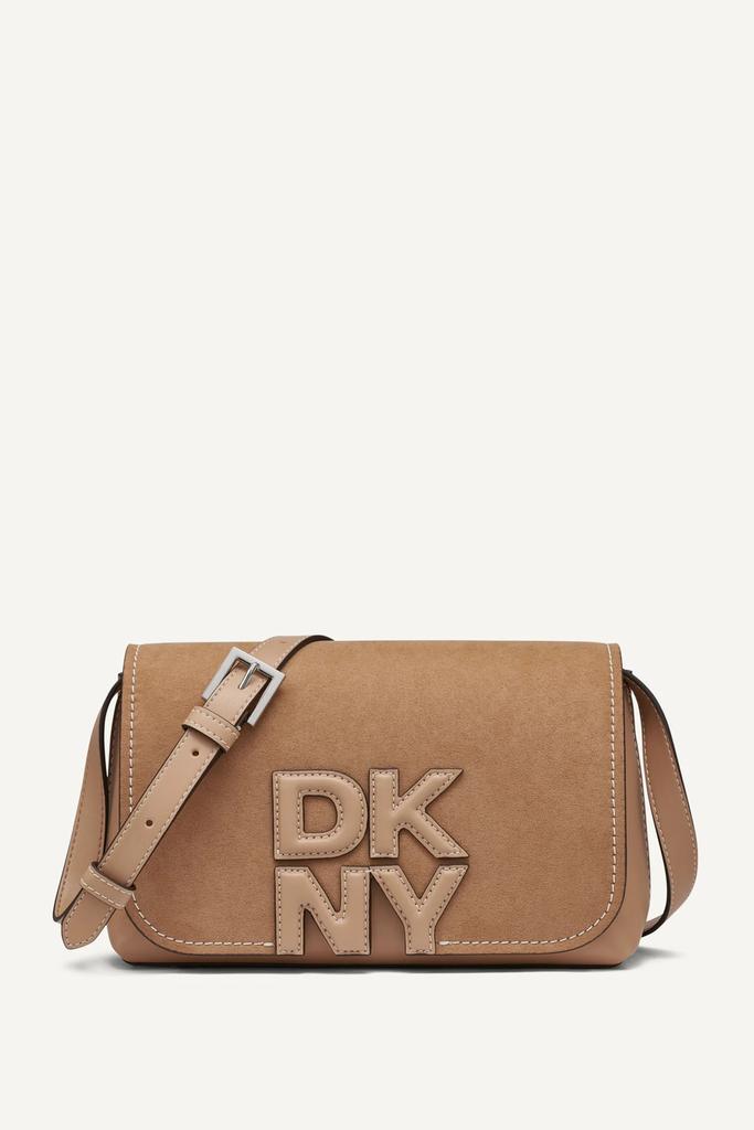 DKNY NICOLE PANELED LOGO CROSSBODY BAG