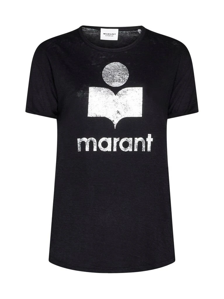 Isabel Marant Étoile Isabel Marant Étoile Koldi Logo Printed Crewneck T-Shirt 1