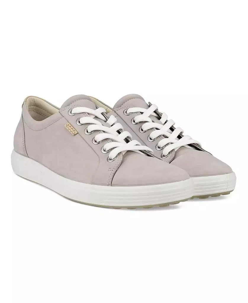 ECCO Women's Soft 7 Nubuck Leather Sneaker 6