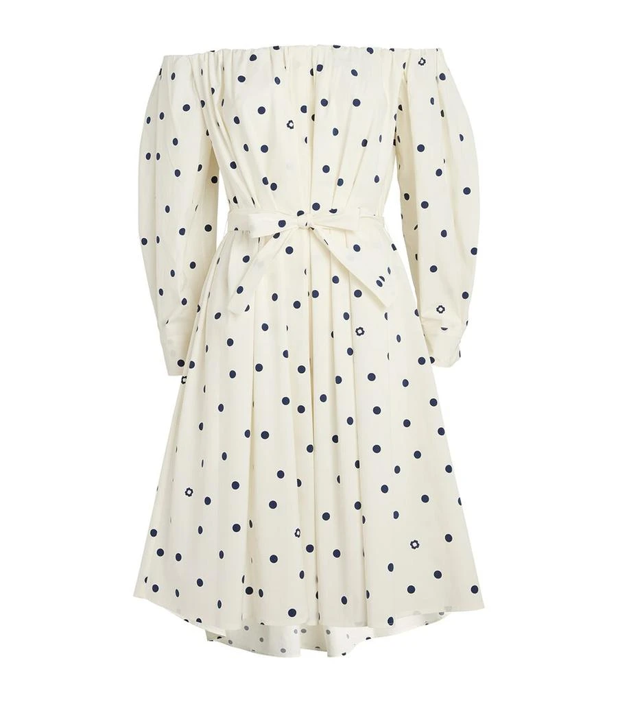 Maje Polka-Dot Mini Dress 1