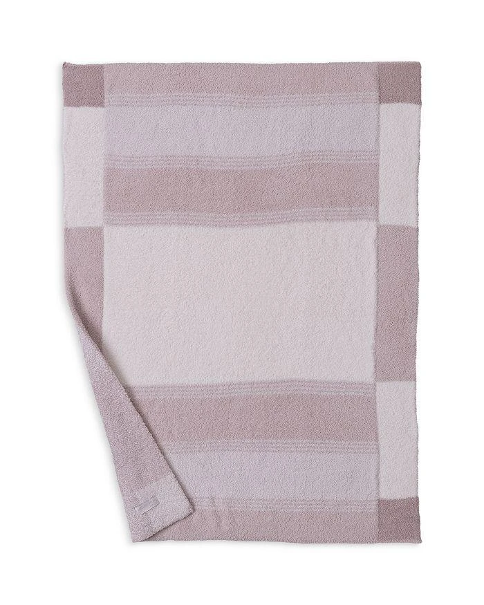 Barefoot Dreams Unisex CozyChic® Costa Block Stroller Blanket - Ages 0+ 3