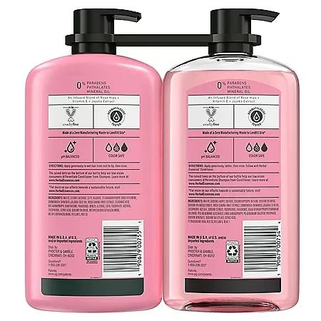 Herbal Essences Herbal Essences Rose Hips Shampoo and Conditioner, 33.8 fl. oz., 2pk. 10