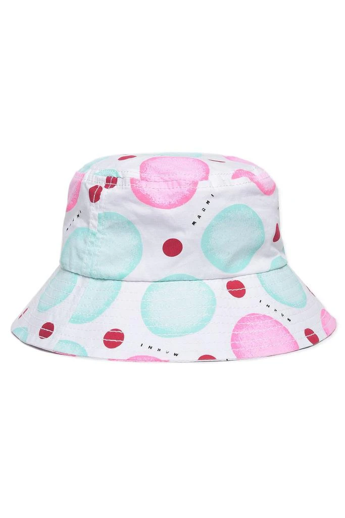 Marni Marni Kids Logo Printed Bucket Hat 2