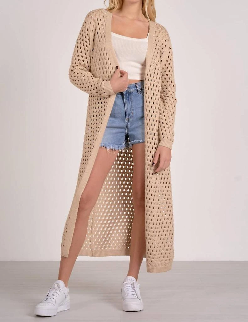 Elan Elan - Sandy Long Cardigan 1
