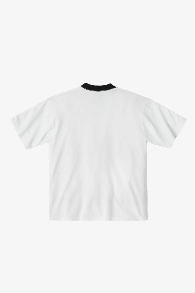 Los Angeles Apparel 1801GDRIN - 6.5oz Garment Dye Crew Neck Ringer T-Shirt 30