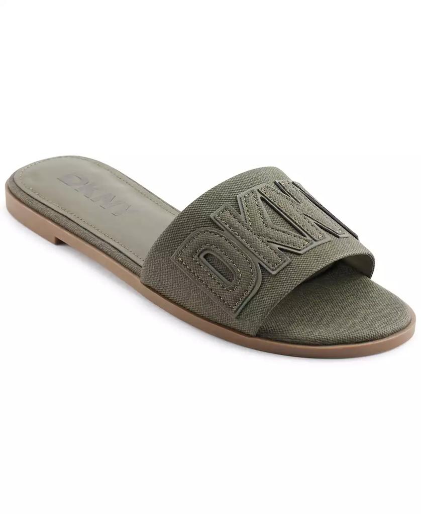 DKNY Women's Willow Slide Slip-On Flats Sandals