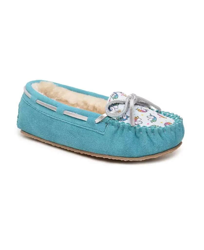 Minnetonka Toddler Girls Cassie Moccasin Slippers 1
