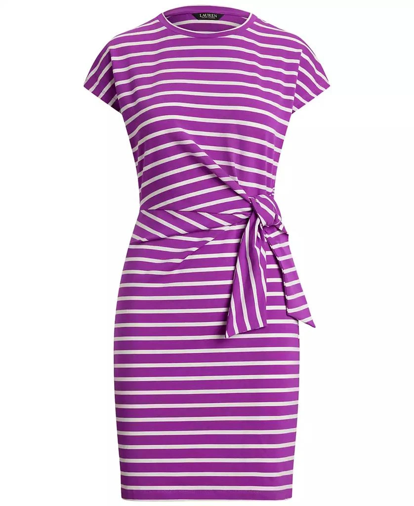 Shop Women's Striped Tie-Front Jersey Dress on Sale at BeyondStyle  Get  67% Off Women's Striped Tie-Front Jersey Dress with Limited-Time Flash  Deals, Exclusive Discounts, and Special Offers. Enjoy Unbeatable Savings on