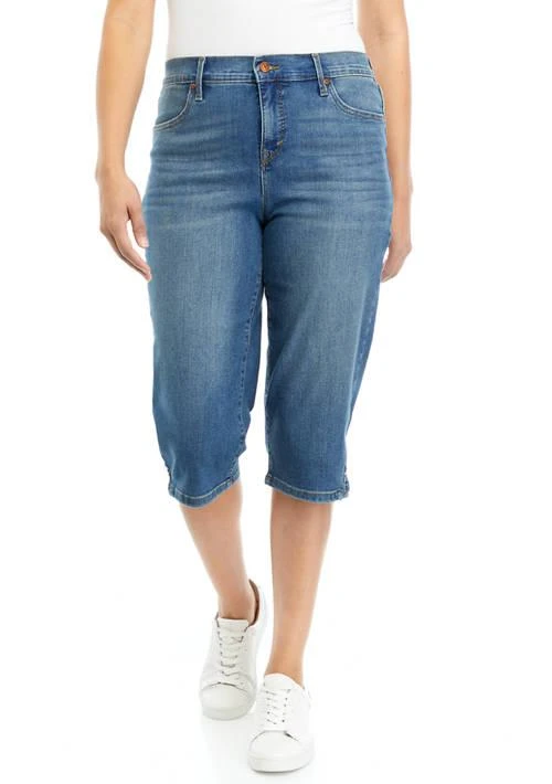 Gloria Vanderbilt Vanderbilt Womens Lorelai Skimmer Bermuda Shorts 1