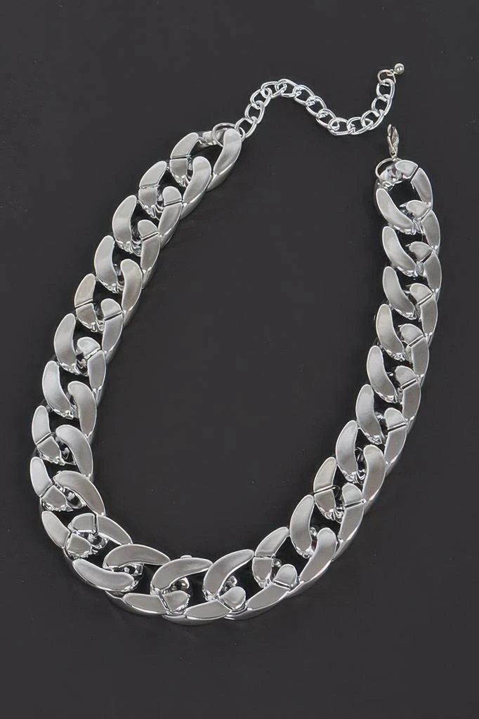 TRUEDAMES Oversized Ccb Chain Necklace 3