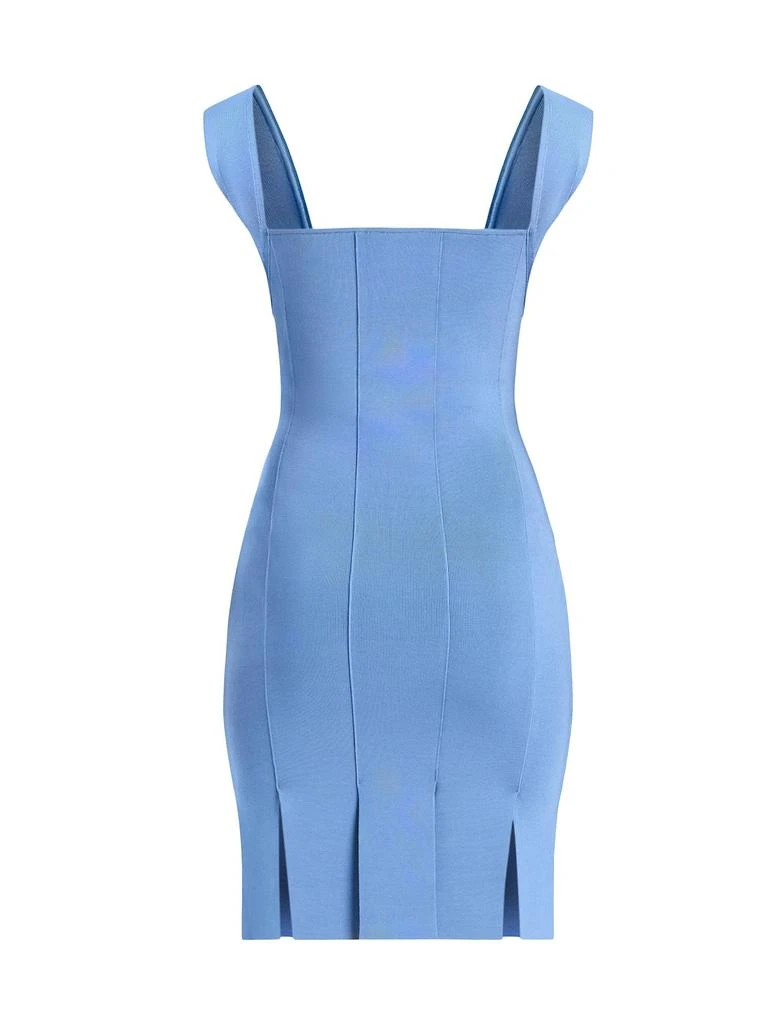 blue suede dress shoes men Justina Bandage Mini Dress Pastel Blue