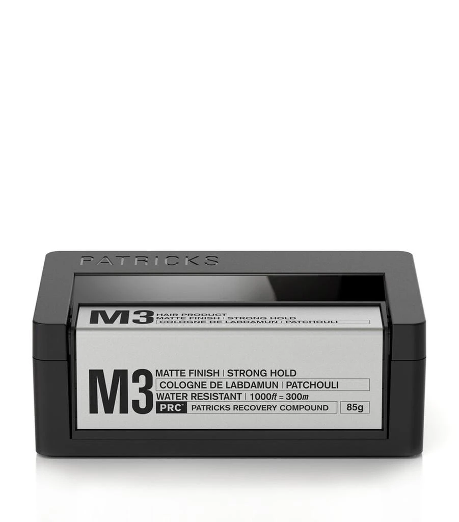 Patricks M3 Matte Strong Hold Medium Pomade (75g) 1