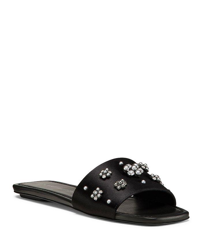 Stuart Weitzman Women's Poppy Slide Sandals