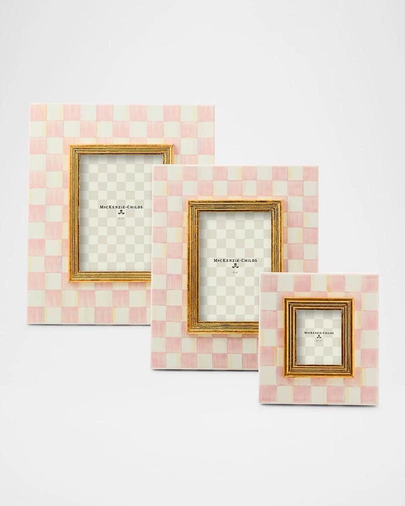 MacKenzie-Childs Rosy Check Picture Frame