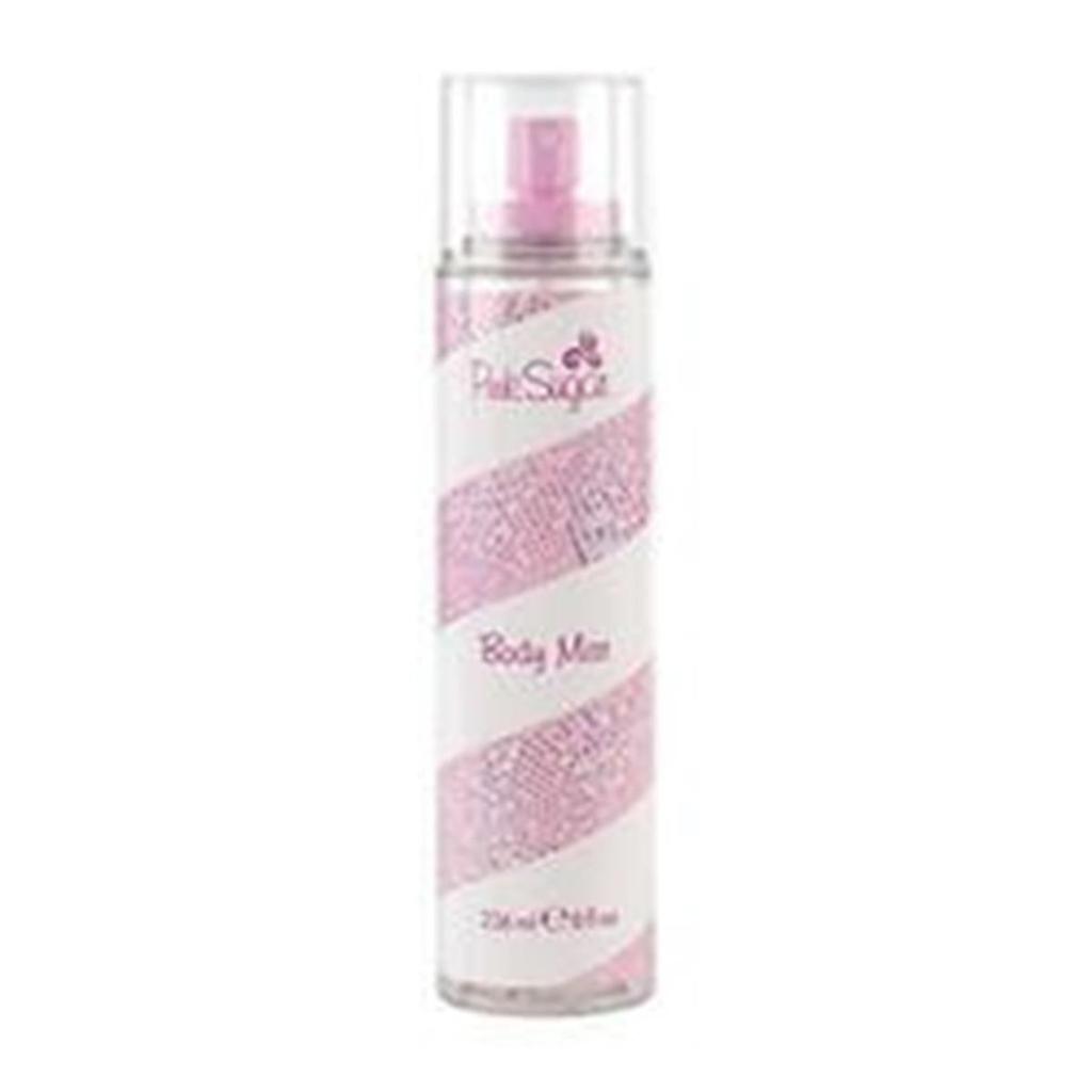 AQUOLINA 8.0 oz 236 ml Pink Sugar Body Mist Women Spray
