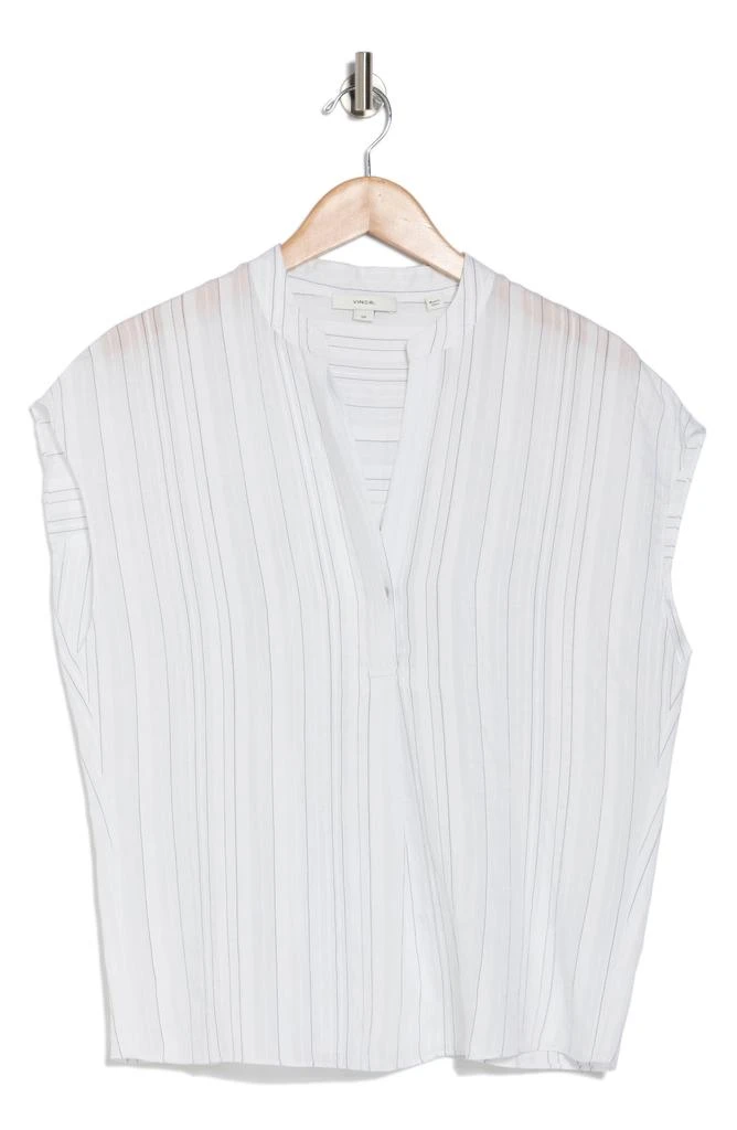 Vince Split Neck Dolman Sleeve Top 3