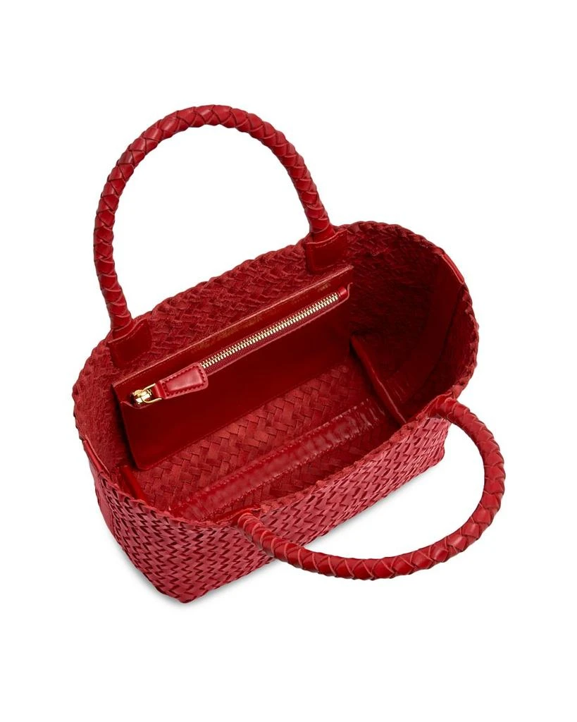Madewell Handwoven Mini Leather Tote 3