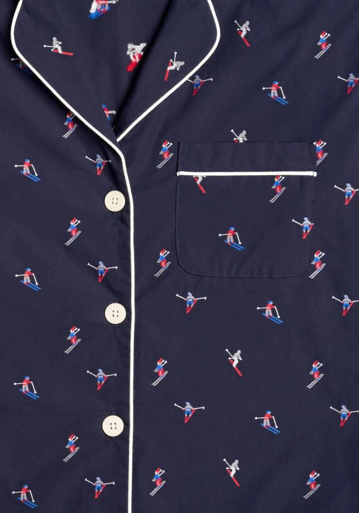 SLEEPY JONES Sleepy Jones - Marina Skier Print Pajama Set 4