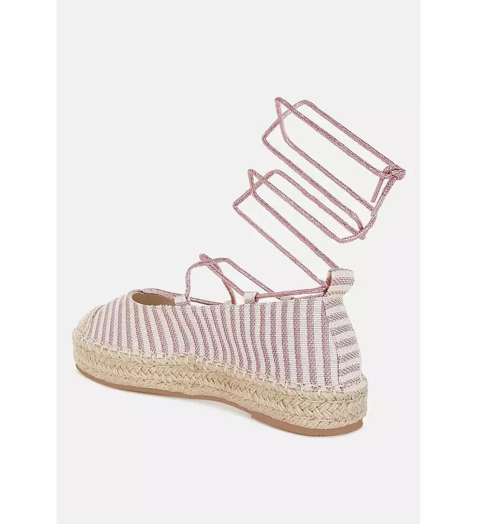 London Rag Oplin Canvas Woven Espadrilles 3