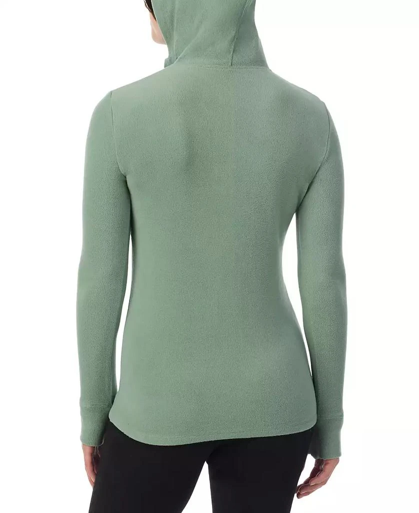 Cuddl Duds Fleecewear Half-Zip Hooded Top 2