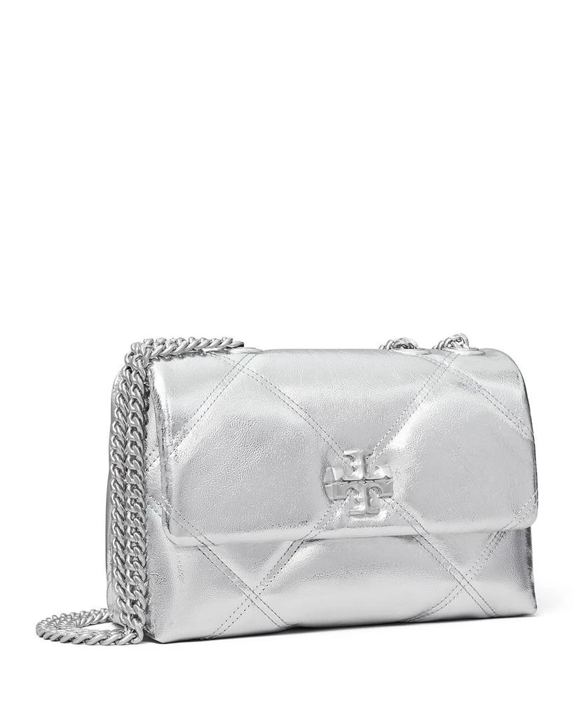 Tory Burch Small Kira Metallic Diamond Quilt Convertible Shoulder Bag 6