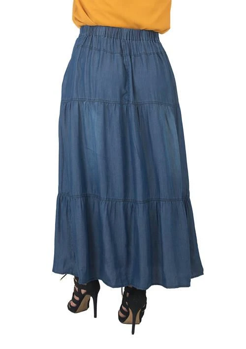 Standards and Practices And Practices Standards Practices Womens Plus Size Off White Maxi Peasant Skirt 2